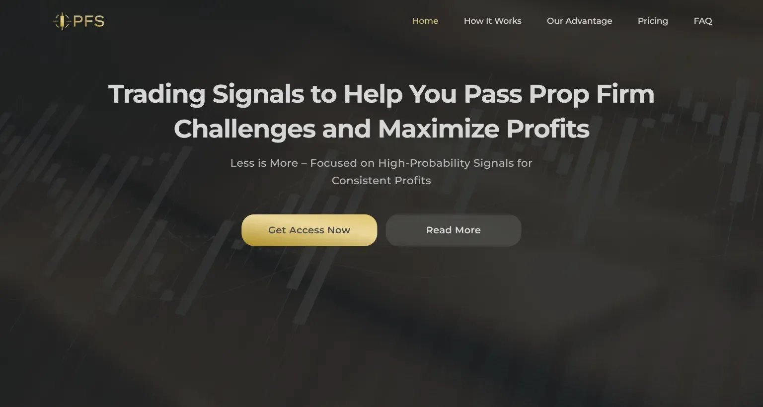 PropFirmSignals Landing